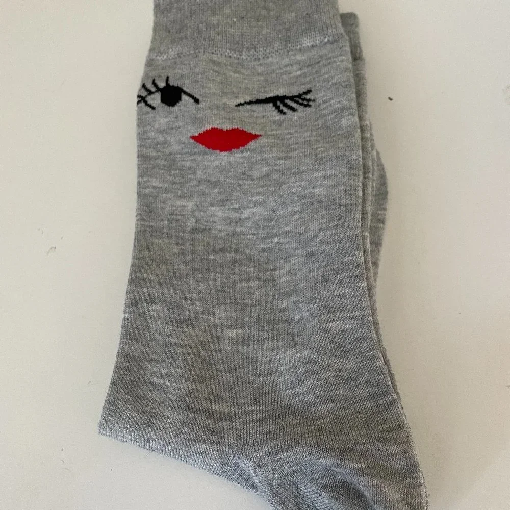 Kate Spade (3) pair New Socks Kate Spade Bag Included_3
